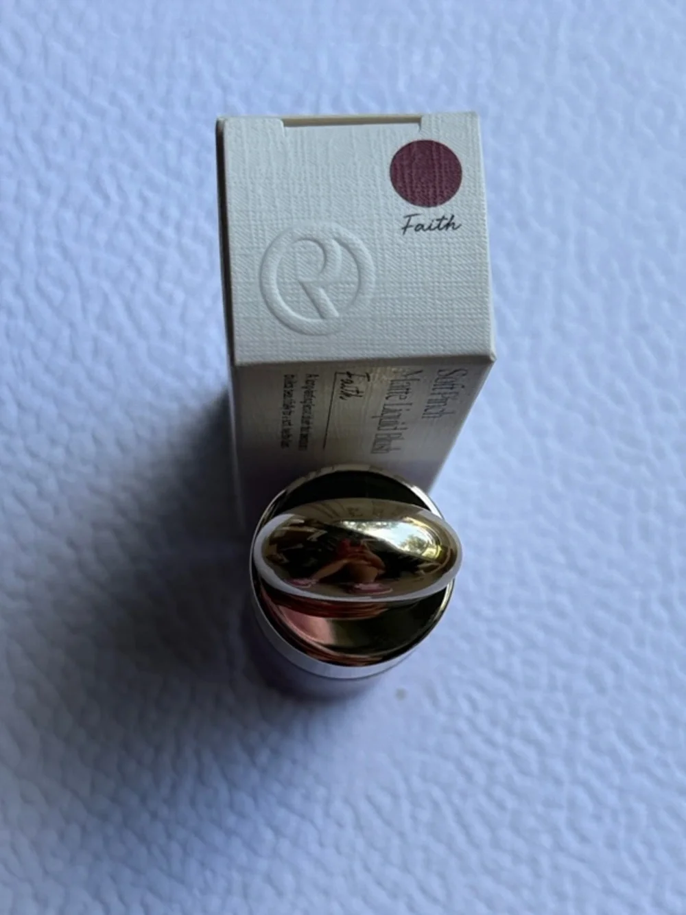 Rare Beauty Soft Pinch Matte Liquid Blush — Faith (Deep Berry Plum)